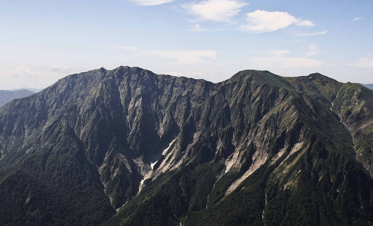 2013.9.21. 笠ヶ岳から谷川岳を望む